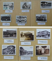写真展「足立高校100年の歩み」での展示写真の一部